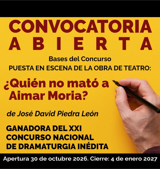 Convocatoria puesta en escena 2026