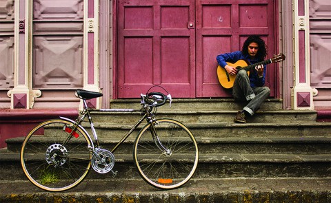 Un paseo en bici con Oscar Jiménez