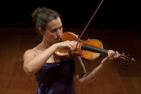 Concierto de violín y piano con músicos chilenos