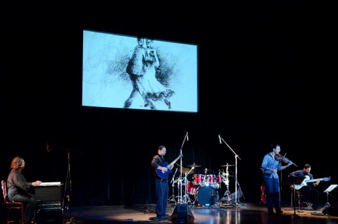 Un recital que combina la música con el dibujo y la pintura en vivo