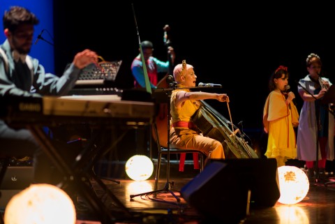 Elena y la Orquesta Lunar se presentó en el 2018 en TALMD