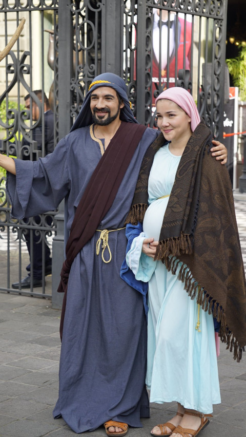 Acompañe a  María y José, en su peregrinación a Belén