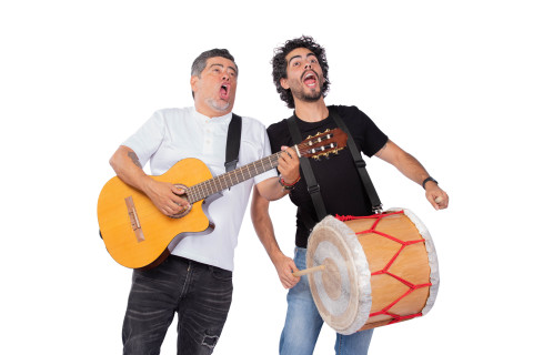 Imagen de Teatro al Mediodía presenta Sinfonía de cuentos contentos con Juan Cuentacuentos y Pampa Madrigal