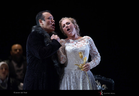 Proyección de la ópera del Teatro Real de Madrid Puritani