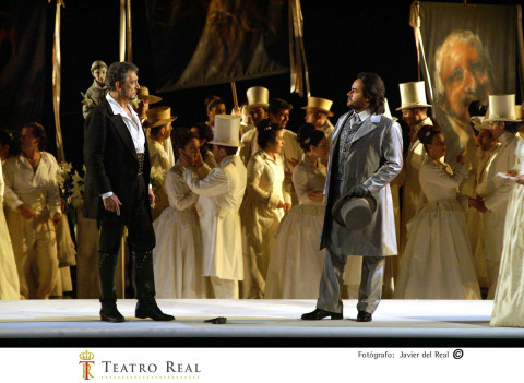 Imagen de Proyección de la ópera del Teatro Real de Madrid Luisa Fernanda