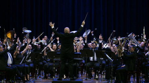 La Dirección de Bandas celebra su 180 aniversario con magno concierto en el Teatro Nacional