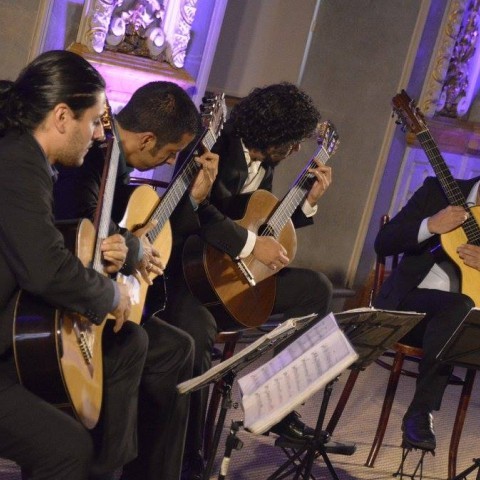 Aperitivo Musical Cuarteto de Guitarras de Costa Rica Noche Caribe
