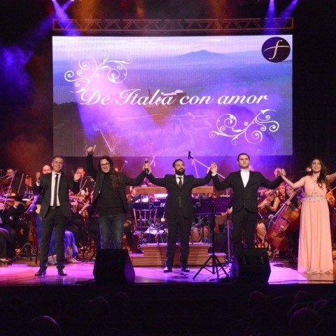 De Italia con Amor Orquesta Filarmónica de Costa Rica. Director : Maestro Marvin Araya.