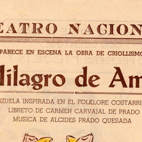 Afiche Espectáculo 1956