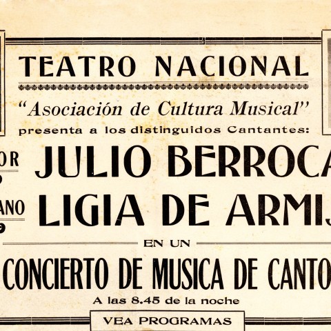 Afiche Espectáculo 1923