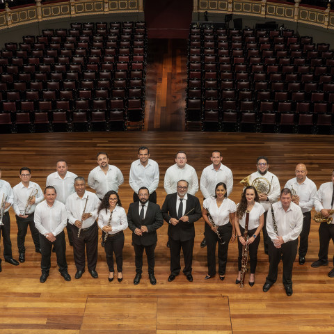 Teatro al Mediodía presenta a la Banda de Conciertos de Puntarenas 