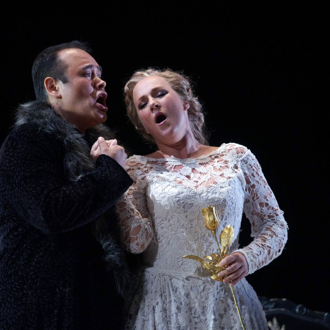Proyección de la ópera del Teatro Real de Madrid Puritani