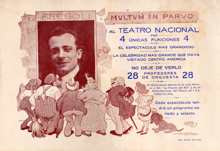 Afiche Leopoldo Fregoli